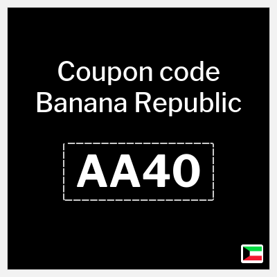 Coupon for Banana Republic (AA40) 20% OFF
