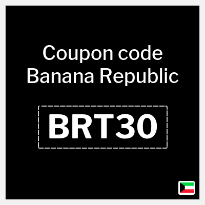 Coupon for Banana Republic (BRT30) 15% OFF