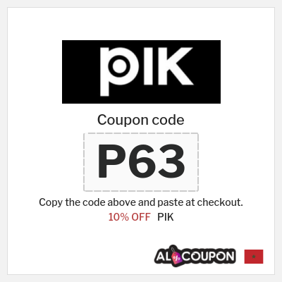 Coupon discount code for PIK 10% OFF