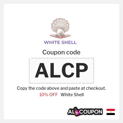 Coupon discount code for White Shell 10% OFF