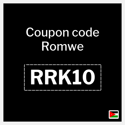 Coupon for Romwe (RRK10) $10 OFF