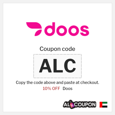 Coupon discount code for Doos 10% OFF