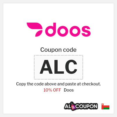 Coupon discount code for Doos 10% OFF