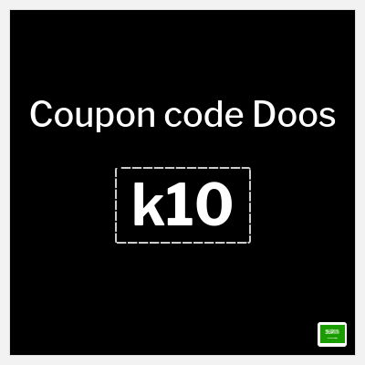 Coupon discount code for Doos 10% Cashback & Free Delivery