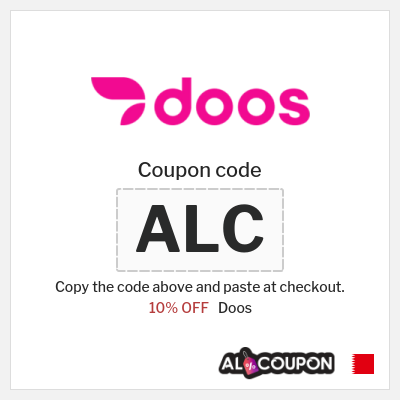 Coupon discount code for Doos 10% OFF