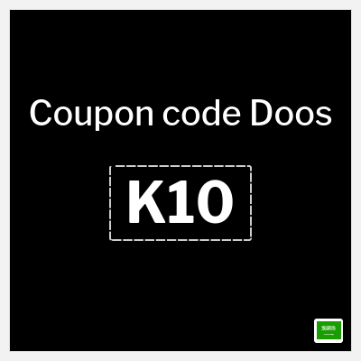 Coupon for Doos (K10) 10% Cashback