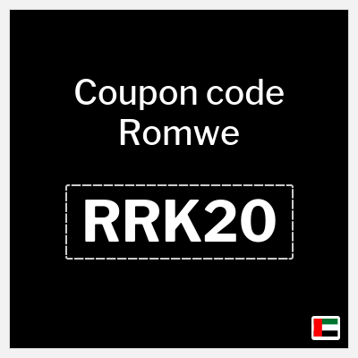 Coupon for Romwe (RRK20) $20 off