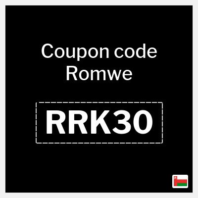 Coupon for Romwe (RRK30) $30 off