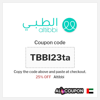 Coupon discount code for Altibbi 25% OFF