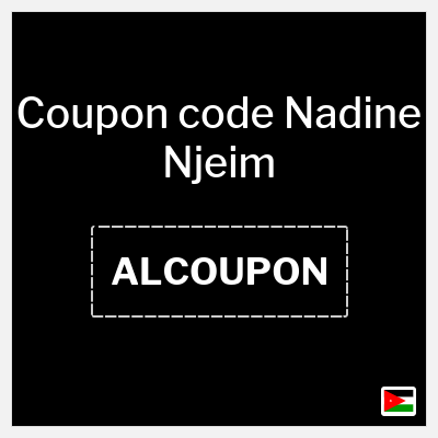 Coupon discount code for Nadine Njeim 10% OFF