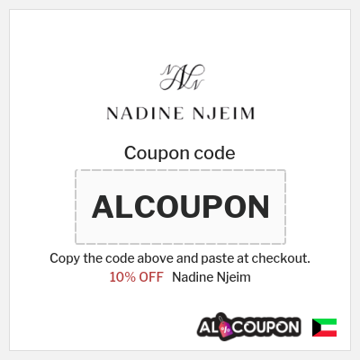 Coupon discount code for Nadine Njeim 10% OFF
