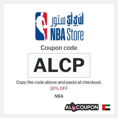 Coupon discount code for NBA 10% OFF