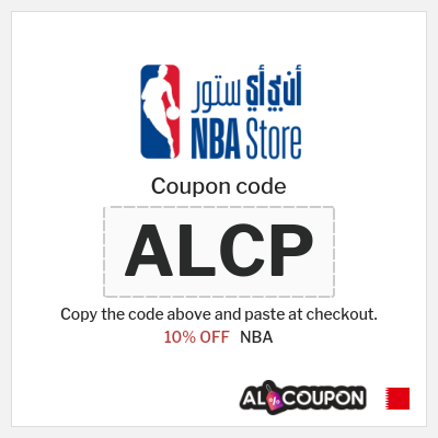 Coupon discount code for NBA 10% OFF