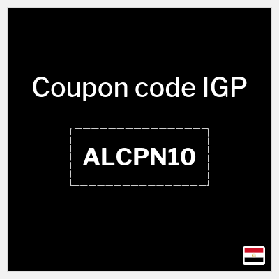 Coupon discount code for IGP 15% OFF