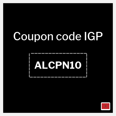 Coupon discount code for IGP 15% OFF