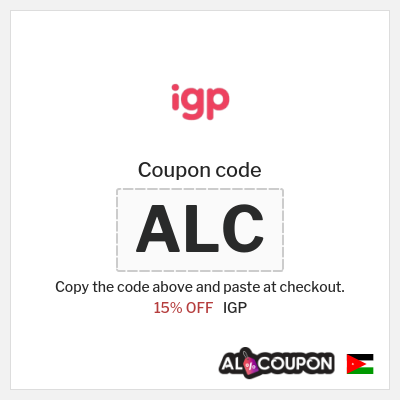 Coupon discount code for IGP 15% OFF