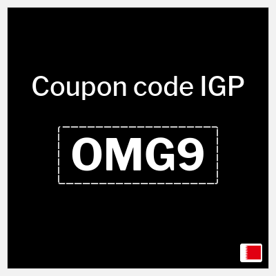 Coupon discount code for IGP 15% OFF
