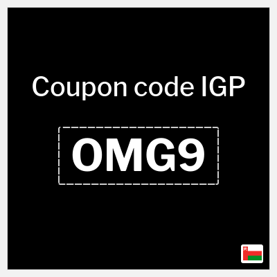 Coupon discount code for IGP 15% OFF