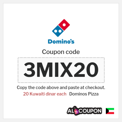 Coupon discount code for Dominos Pizza Free Delivery