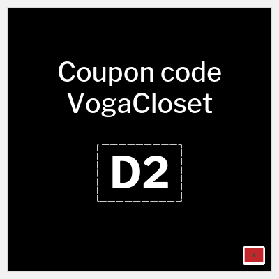VogaCloset Coupon (D2) VogaCloset First Order Code