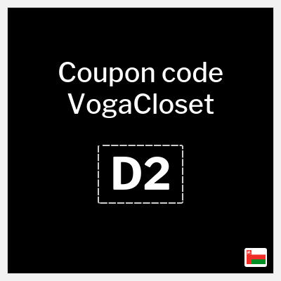 VogaCloset Coupon (D2) VogaCloset First Order Code