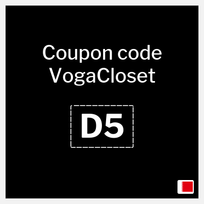 VogaCloset Coupon (D5) VogaCloset First Order Code