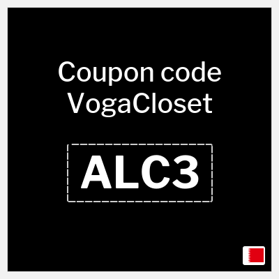 VogaCloset Coupon (ALC3) VogaCloset First Order Code