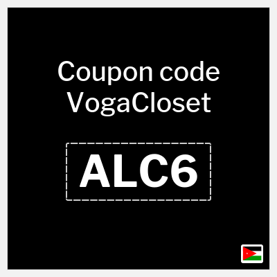 VogaCloset Coupon (ALC6) VogaCloset coupon Jordan 2026