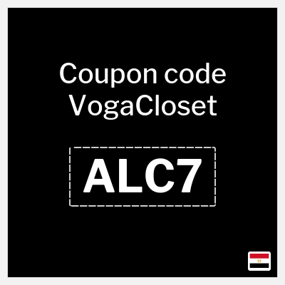 Coupon for VogaCloset (ALC7) Up to 70% + Extra 40%