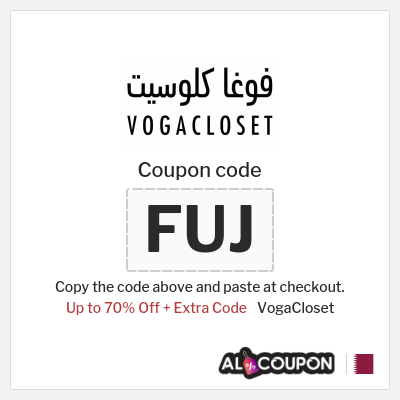 VogaCloset Coupon (FUJ) Vogacloset Mid Season Promo Code