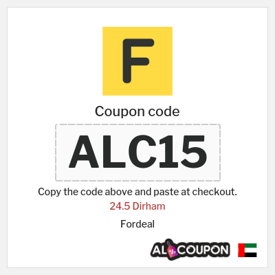 Coupon discount code for Fordeal Up to 117.6 Dirham OFF