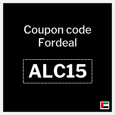 Coupon discount code for Fordeal Up to 117.6 Dirham OFF