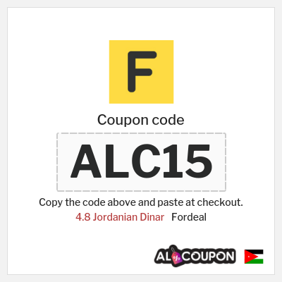 Coupon discount code for Fordeal Up to 22.8 Jordanian Dinar OFF