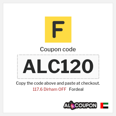 Coupon for Fordeal (ALC120) 117.6 Dirham OFF
