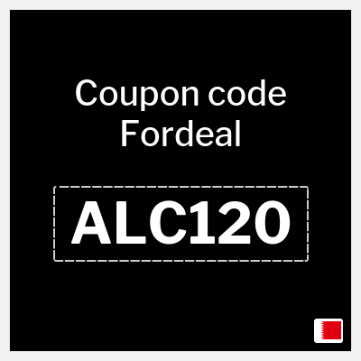 Coupon for Fordeal (ALC120) 12 Bahraini Dinar OFF