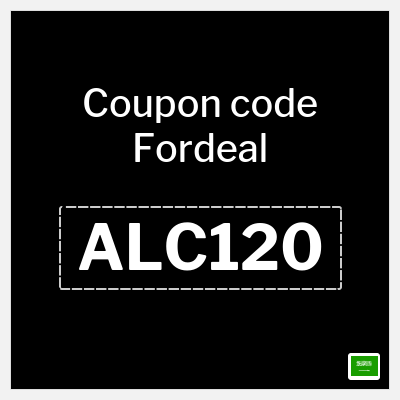 Coupon for Fordeal (ALC120) 120 Saudi riyal OFF