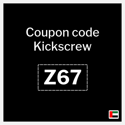 Coupon discount code for Kickscrew 55.2 Dirham OFF