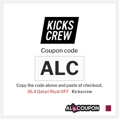 Coupon for Kickscrew (ALC) 36.4 Qatari Riyal OFF