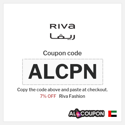 Riva Fashion Coupon (ALCPN) Riva Discount Code 2025