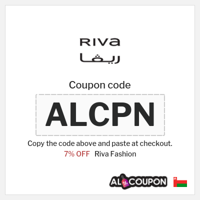 Riva Fashion Coupon (ALCPN) Riva Discount Code 2025
