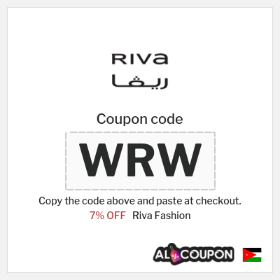 Riva Fashion Coupon (WRW) Riva Discount Code 2025