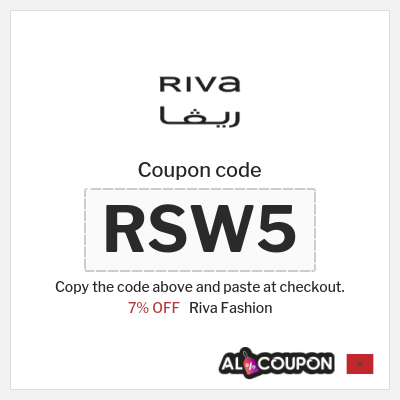 Riva Fashion Coupon (BB44) Riva Discount Code 2025