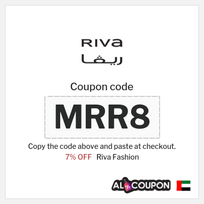 Riva Fashion Coupon (MRR8) Riva Discount Code 2025