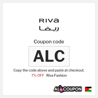 Riva Fashion Coupon (ALC) Riva Discount Code Jordan