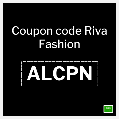 Riva Fashion Coupon (ALCPN) Riva Discount Code KSA