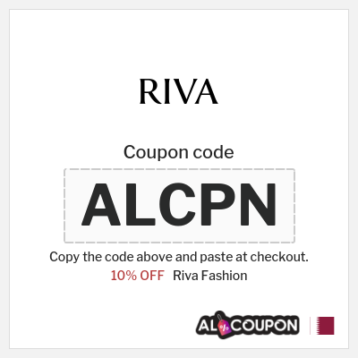 Riva Fashion Coupon (ALCPN) Riva Discount Code Qatar