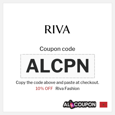 Riva Fashion Coupon (ALCPN) Riva Discount Code Morocco