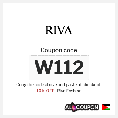 Riva Fashion Coupon (W112) Riva Discount Code Jordan