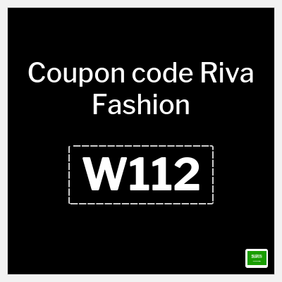 Riva Fashion Coupon (W112) Riva Discount Code KSA