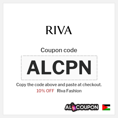Riva Fashion Coupon (ALCPN) Riva Discount Code Jordan